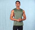 Arm Drop Training Tank – Olive Green