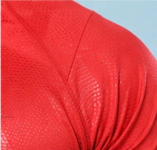Sculpt Performance Tee – Crimson Red