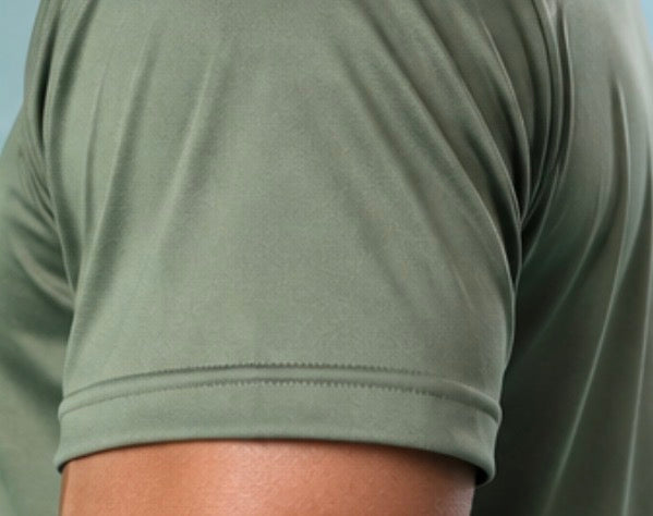 Essential Performance Tee – Olive Green