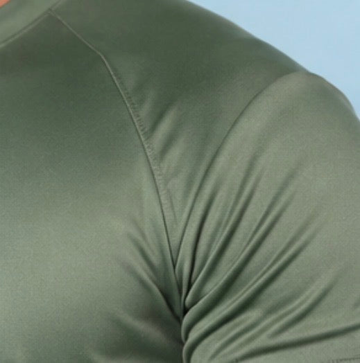 Essential Performance Tee – Olive Green
