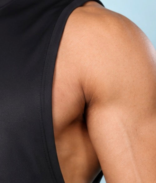 Arm Drop Training Tank – Jet Black