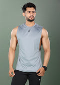 Arm Drop Training Tank – Silver Grey