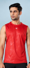 Arm Drop Training Tank – Crimson Red